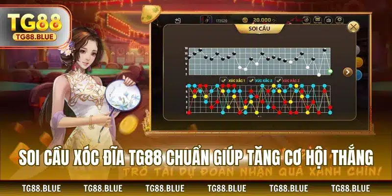 Soi cầu xóc đĩa TG88 chuẩn giúp tăng cơ hội thắng